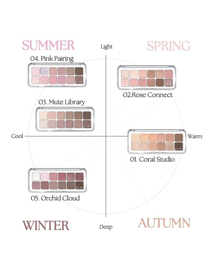 Bảng phấn mắt Clio Pro Eye Palette Air - Image 3