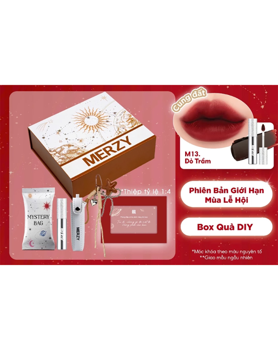 Set Quà Merzy Holiday’25 Bundle (Combo Box + Gift + Son) SQ001