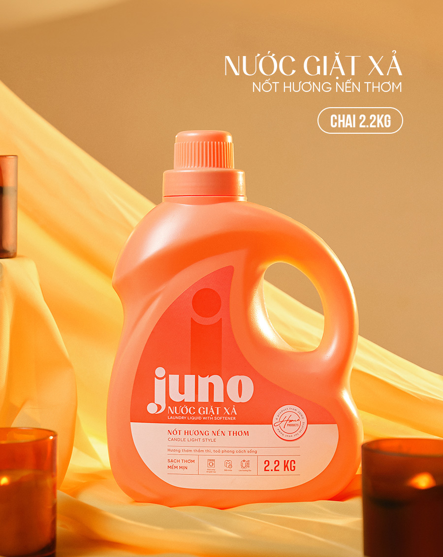Nước Giặt Xả Nốt Hương Nến Thơm - Image 1