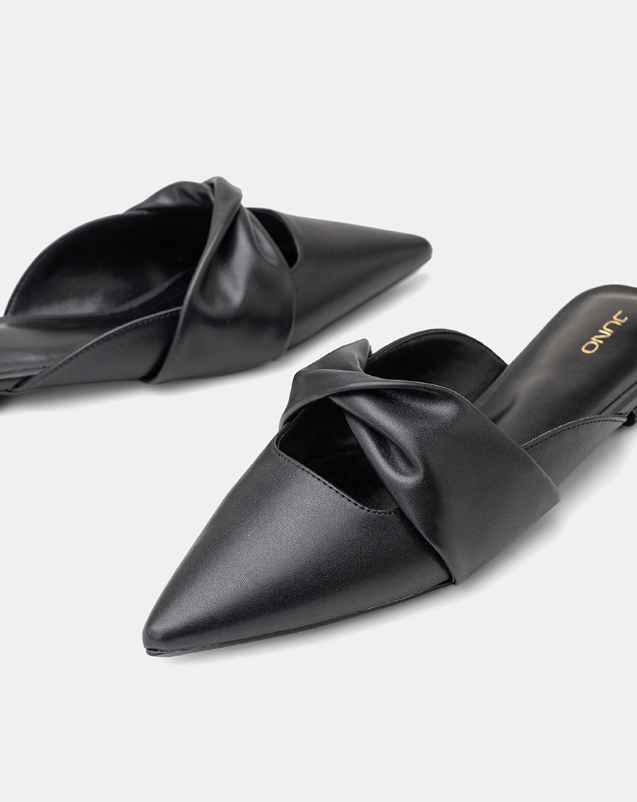 Giày Búp Bê Mules Quai Xoắn - Image 5