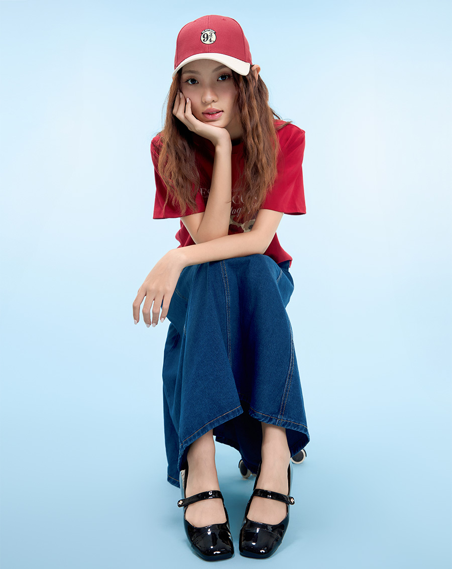 Giày Búp Bê Búp Bê Phối Toe Cap - Image 3