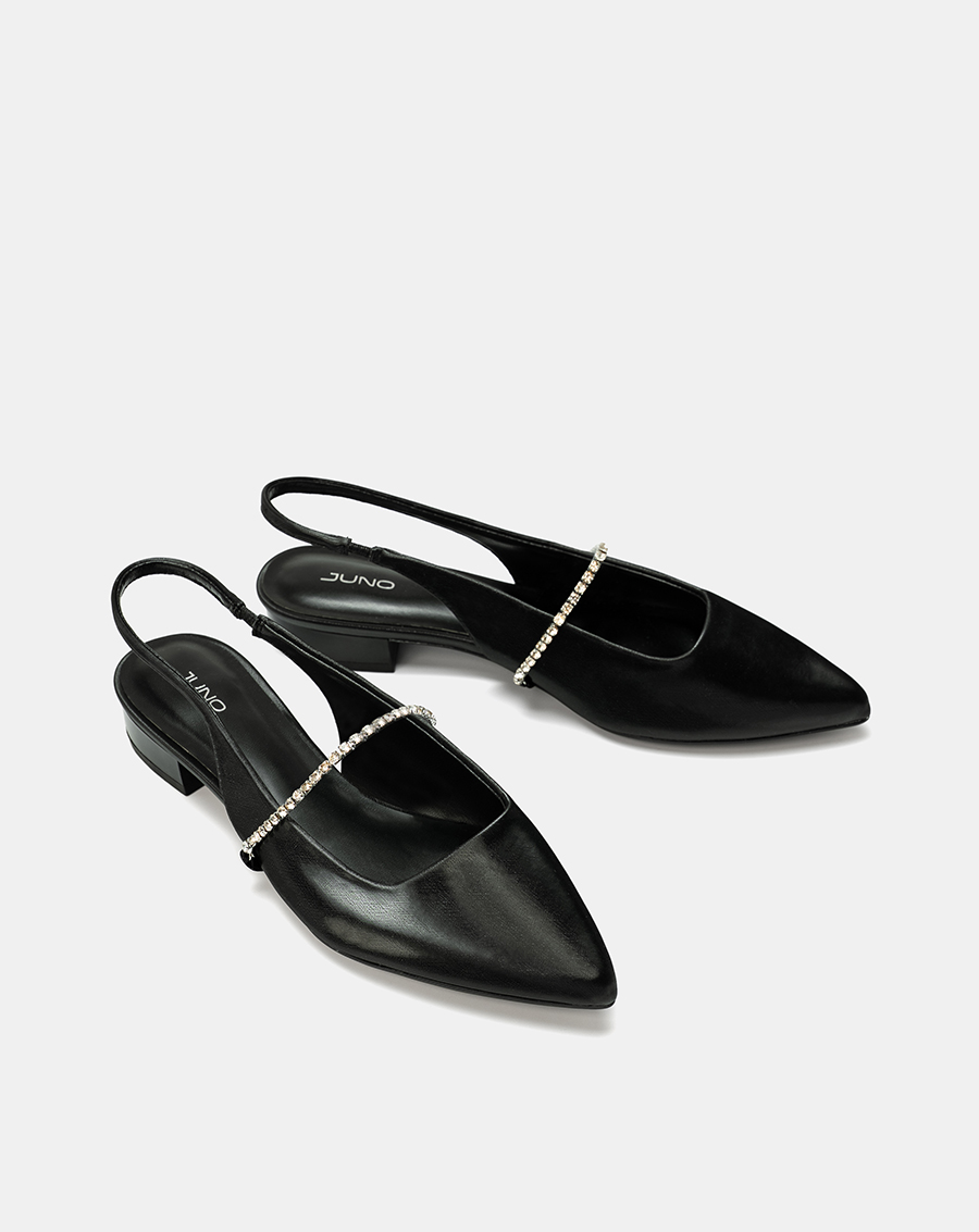Giày Búp Bê Slingback Phối Dây Khóa Trang Trí - Image 7