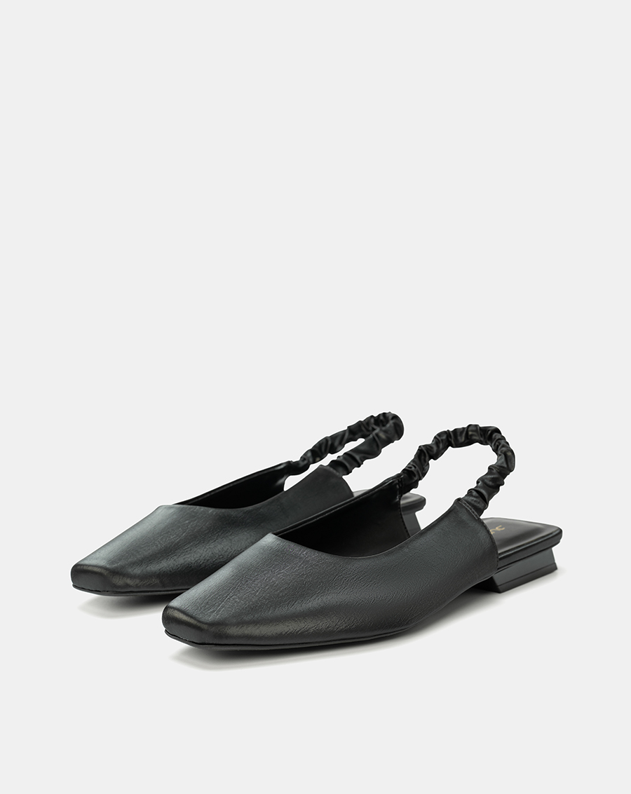 Giày Búp Bê Slingback Quai Thun - Image 4