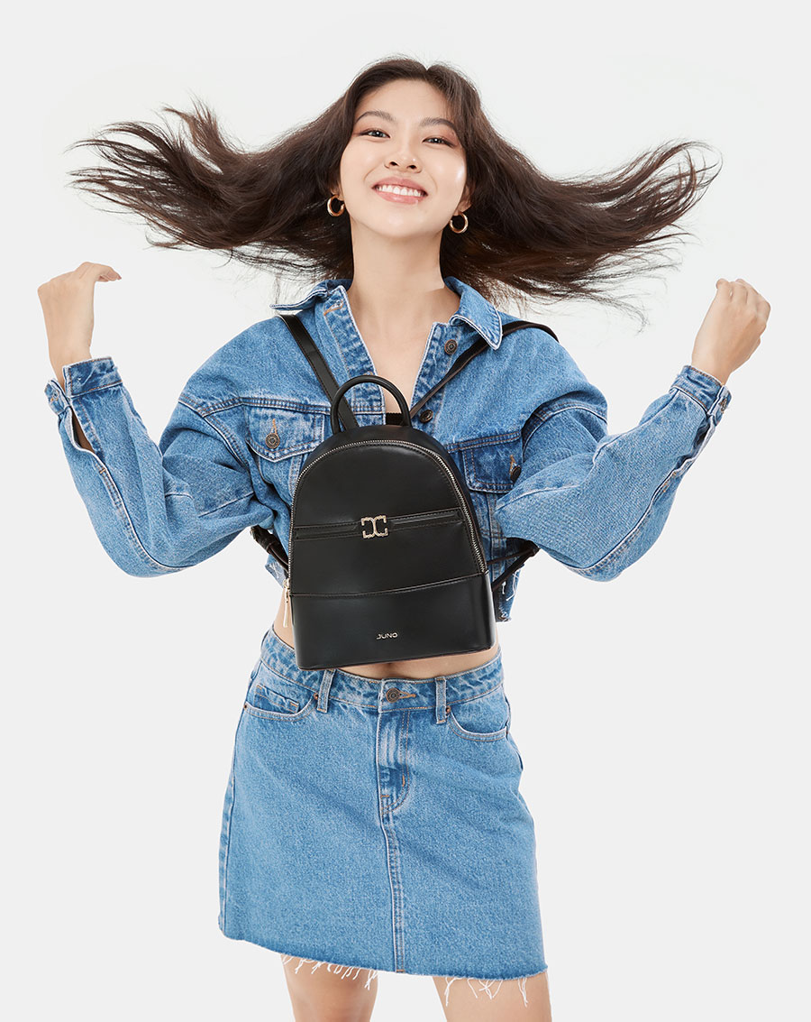 Balo Satchel Trang Trí Khóa - Image 3