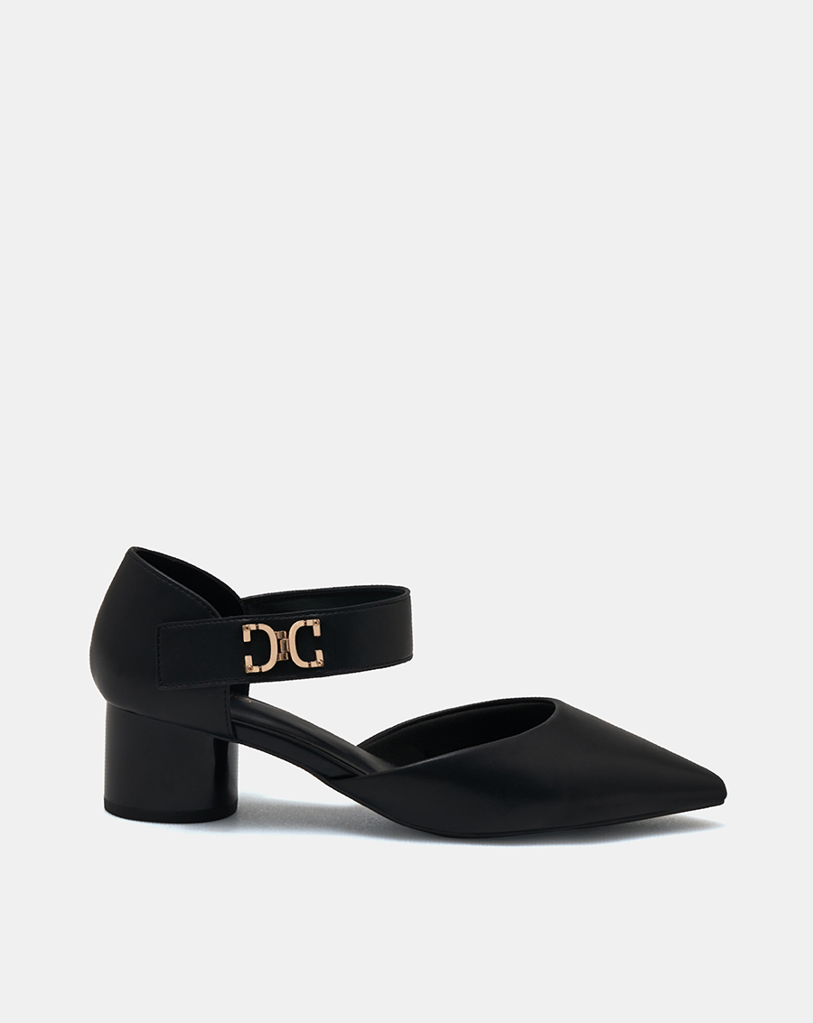 Giày Cao Gót Quai Hậu Xé Dán Có Khoá - Image 1