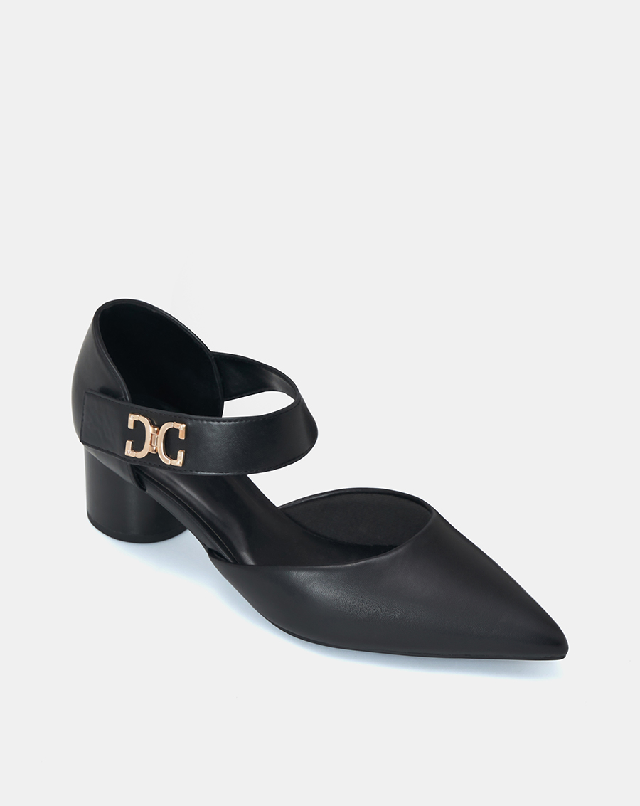 Giày Cao Gót Quai Hậu Xé Dán Có Khoá - Image 6