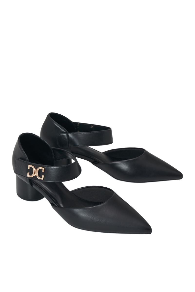 Giày Cao Gót Quai Hậu Xé Dán Có Khoá - Image 9