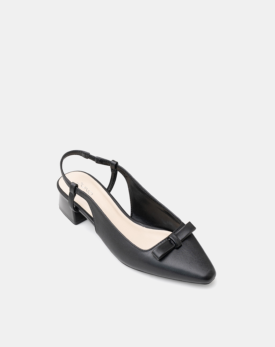 Giày Cao Gót Slingback Gót Vuông - Image 6