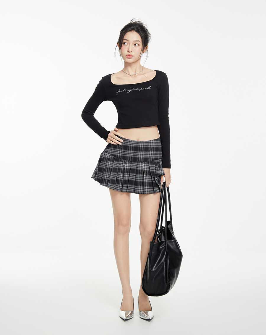 Áo Thun Dài Tay đính đá - Image 2