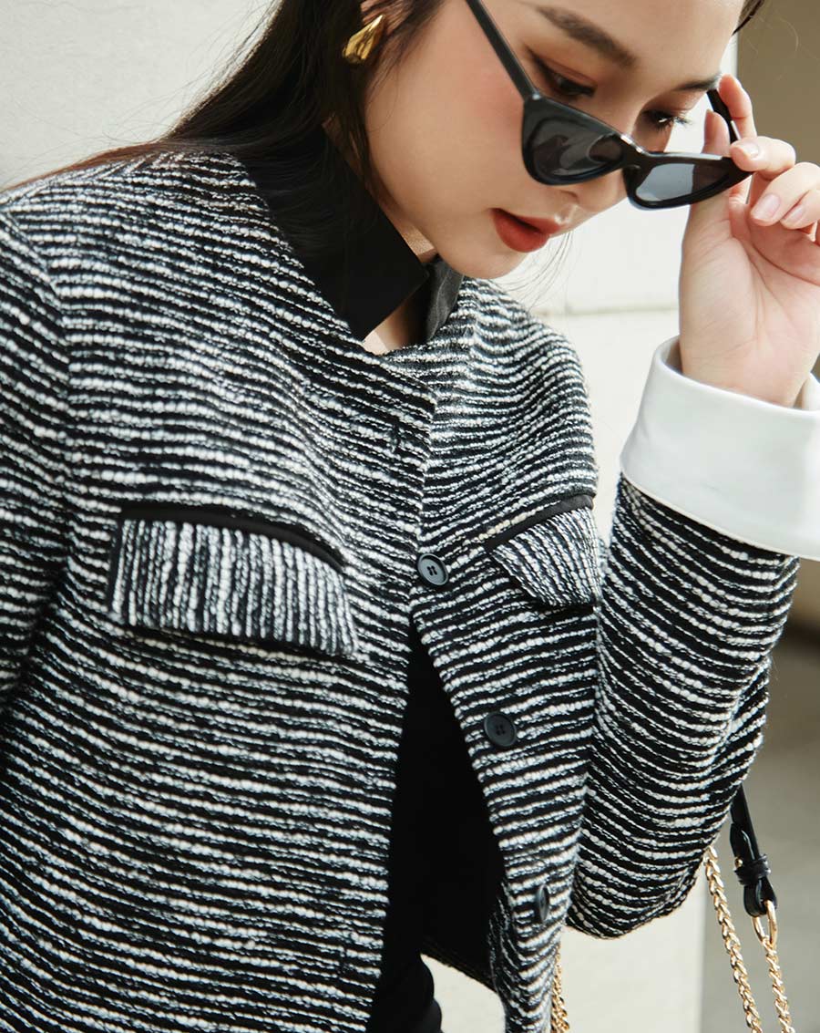 Áo Khoác dáng Lửng - Image 2