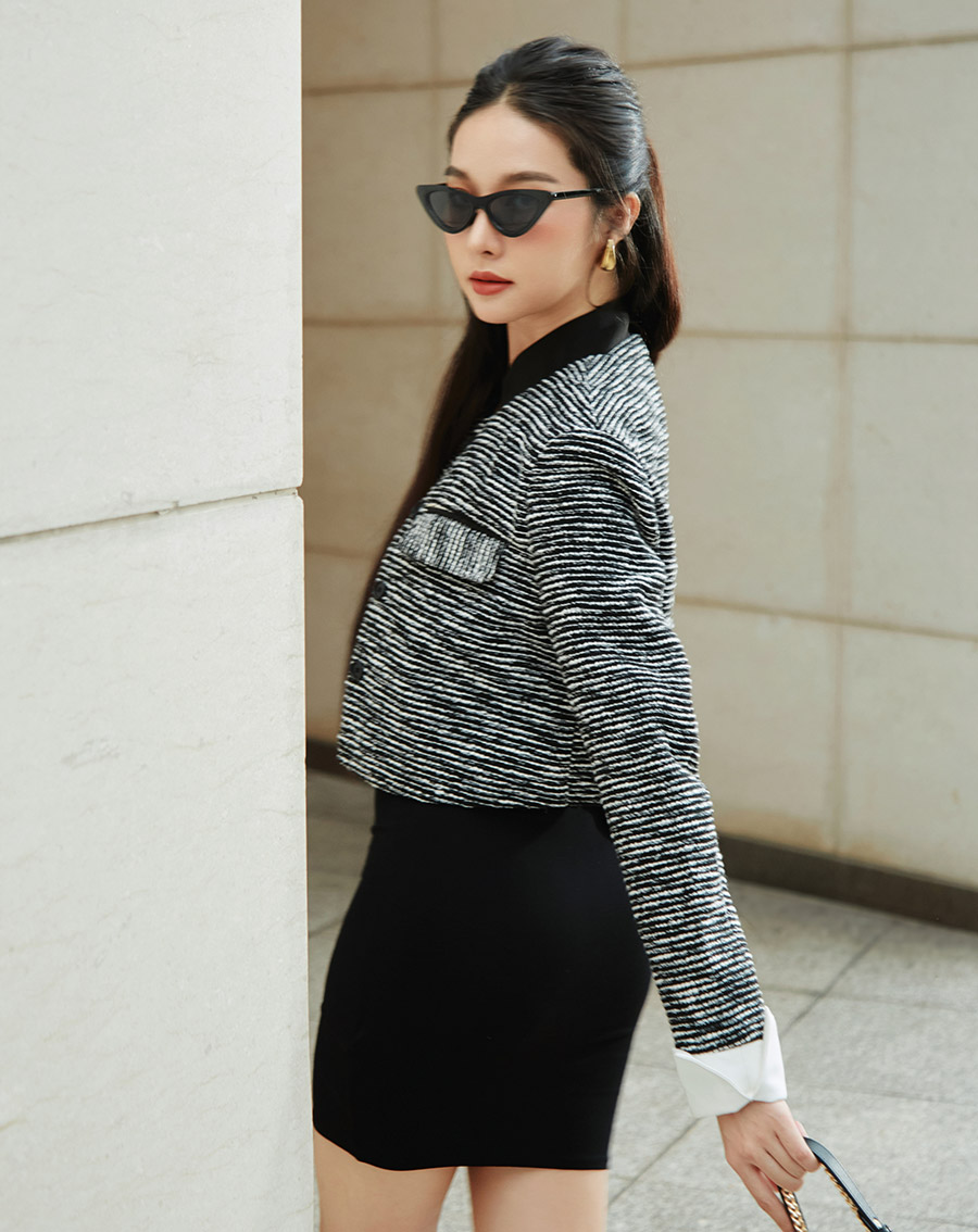 Áo Khoác dáng Lửng - Image 3