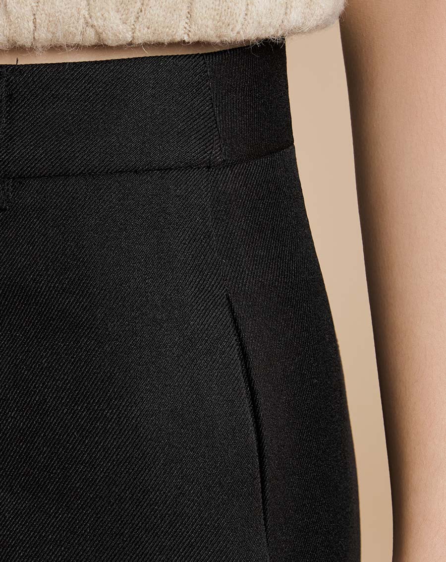 Quần tây dáng loe form mid-wide - Image 4