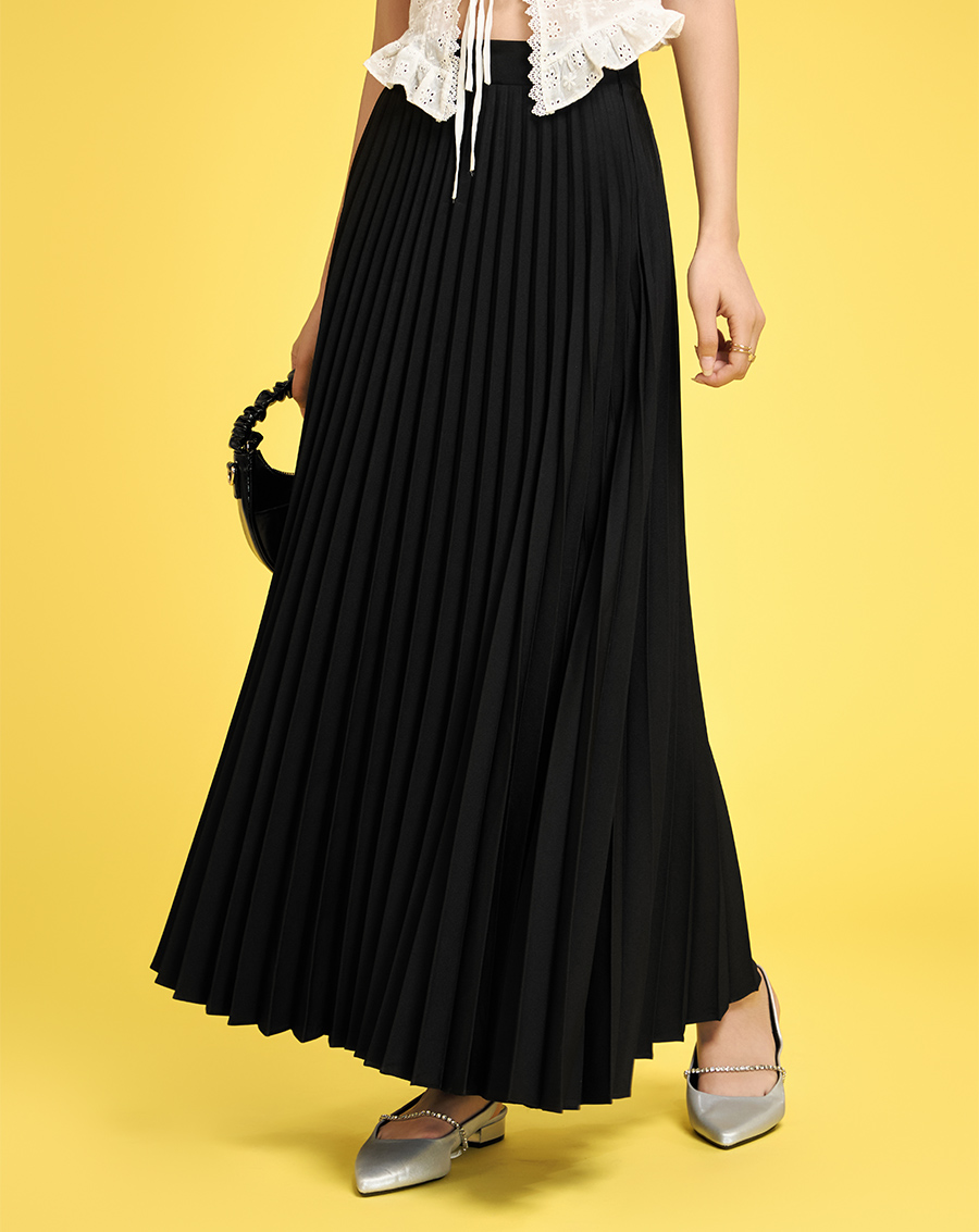 Váy midi dập ly - Image 2