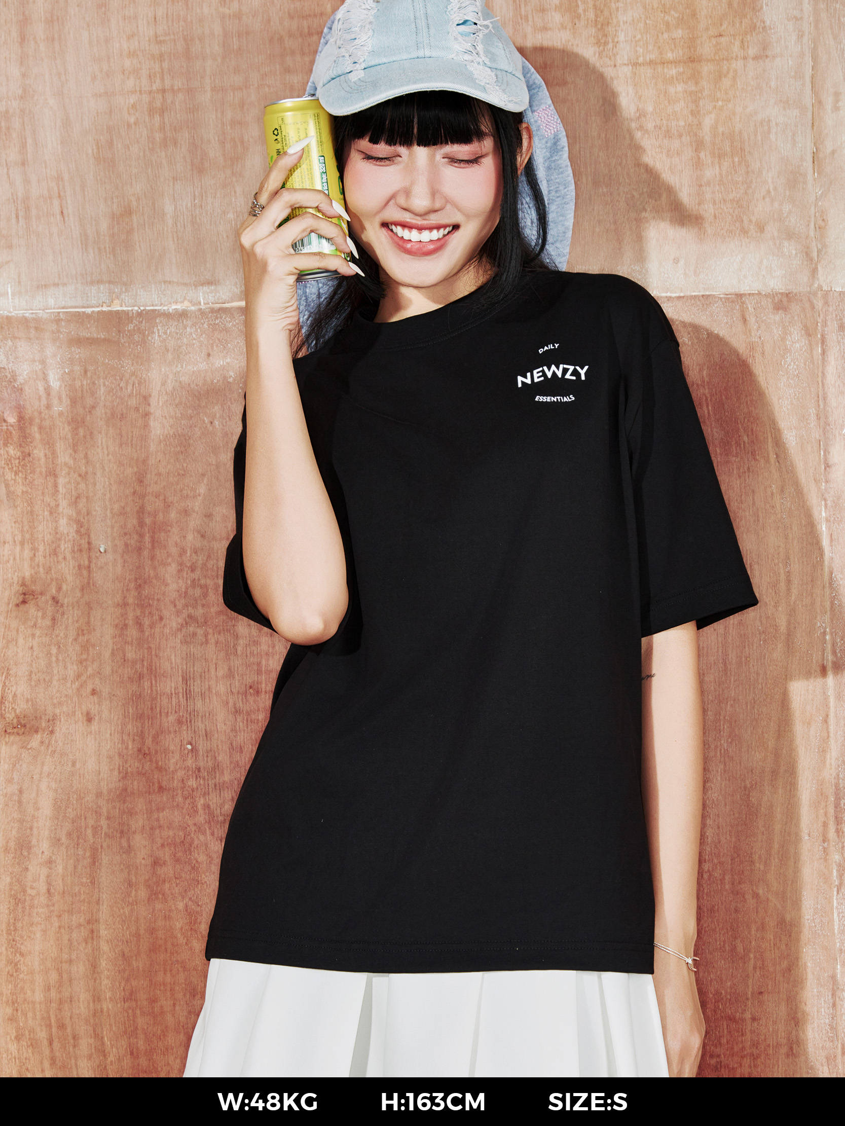 Áo thun unisex Newzy Wonder oversized 100% cotton in Newzy NZATH002 - Image 1
