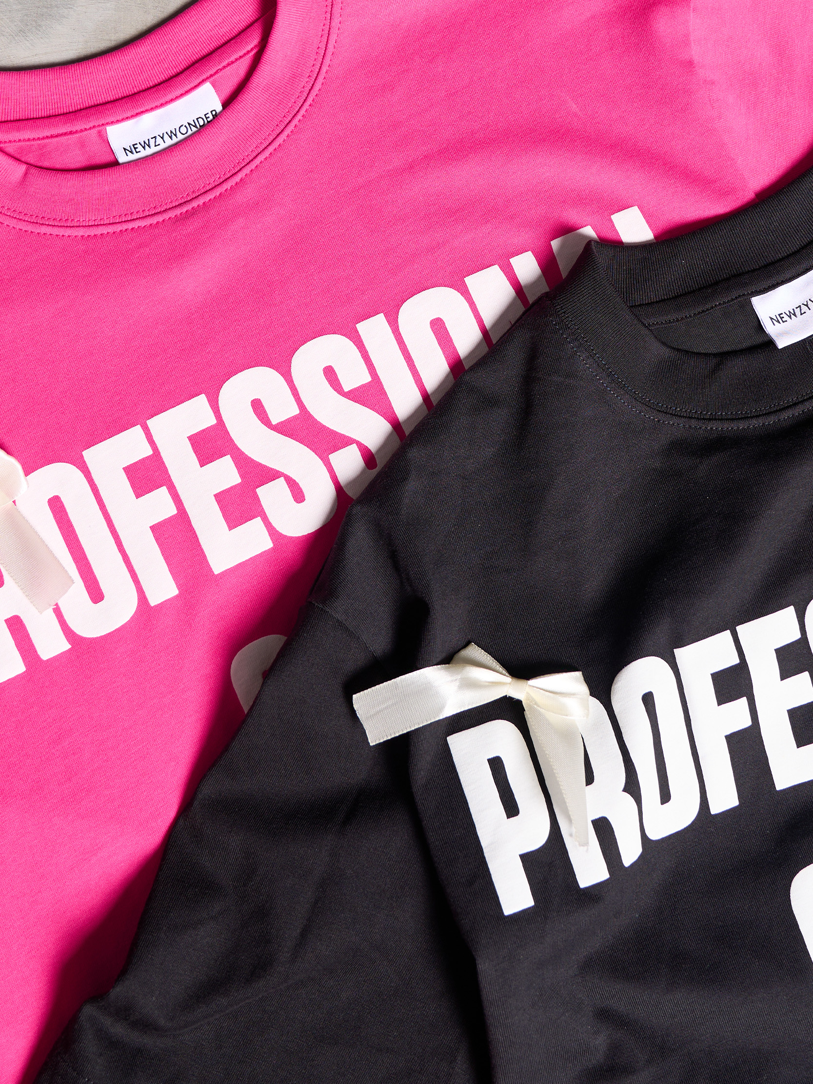 Áo thununisex Newzy Wonder oversized 100% cotton in Professional Overthinking NZATH005 - Image 4