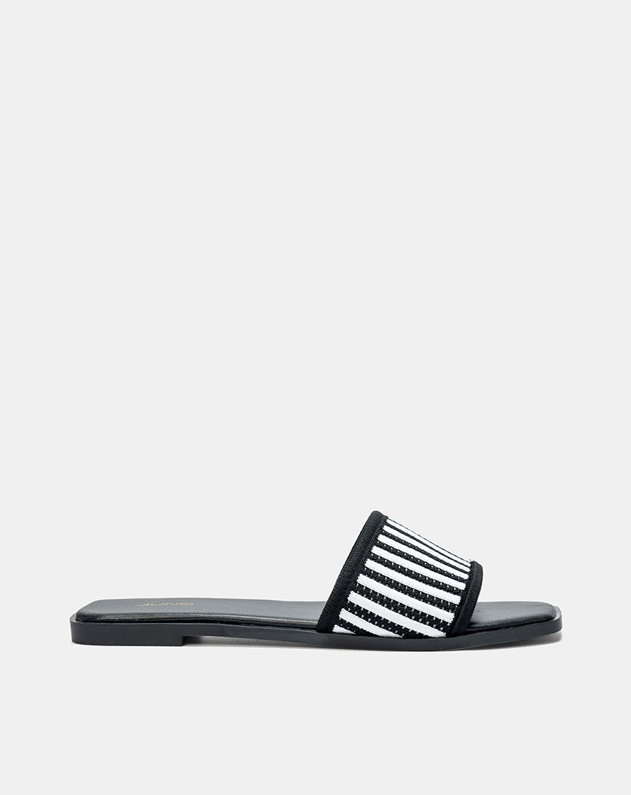 Giày Sandal Quai Dệt Pattern Sọc