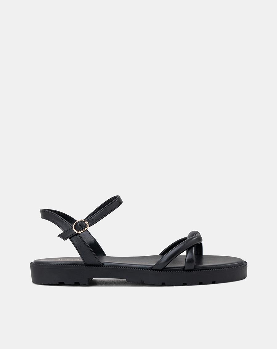 Giày Sandal Bệt Quai Xoắn