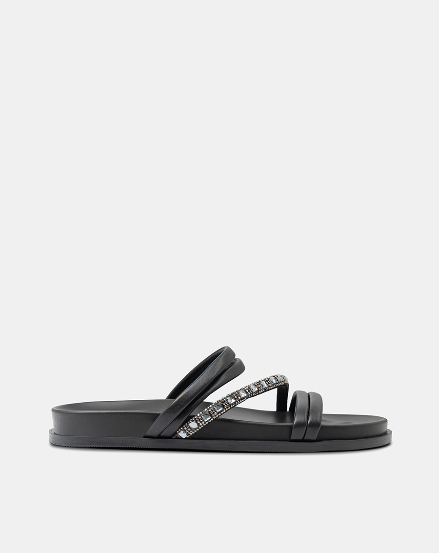 Giày Sandal Phối Dây Đính Đá