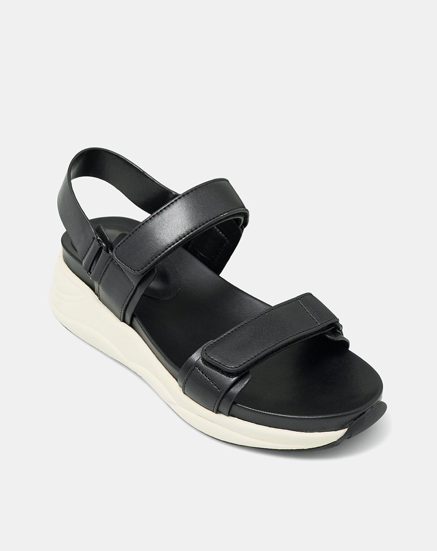 Giày Sandal Đế Thể Thao Quai Ngang Bản Lớn - Image 4