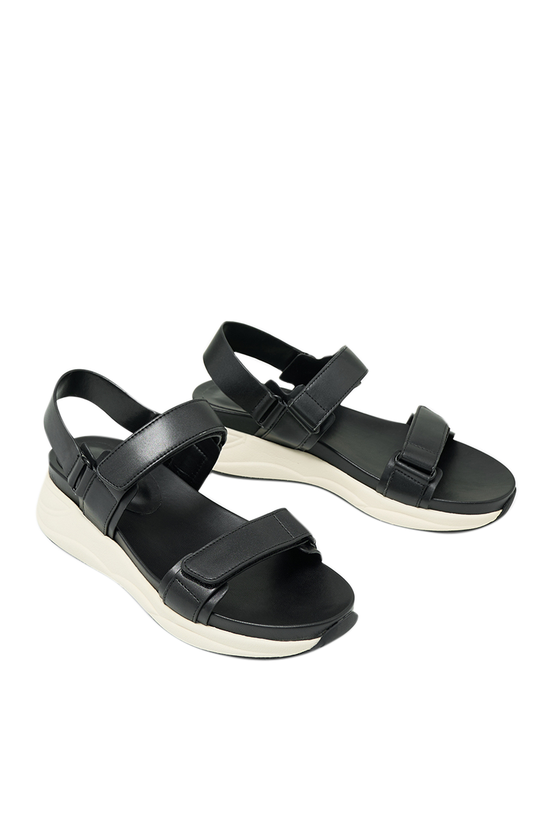 Giày Sandal Đế Thể Thao Quai Ngang Bản Lớn - Image 7