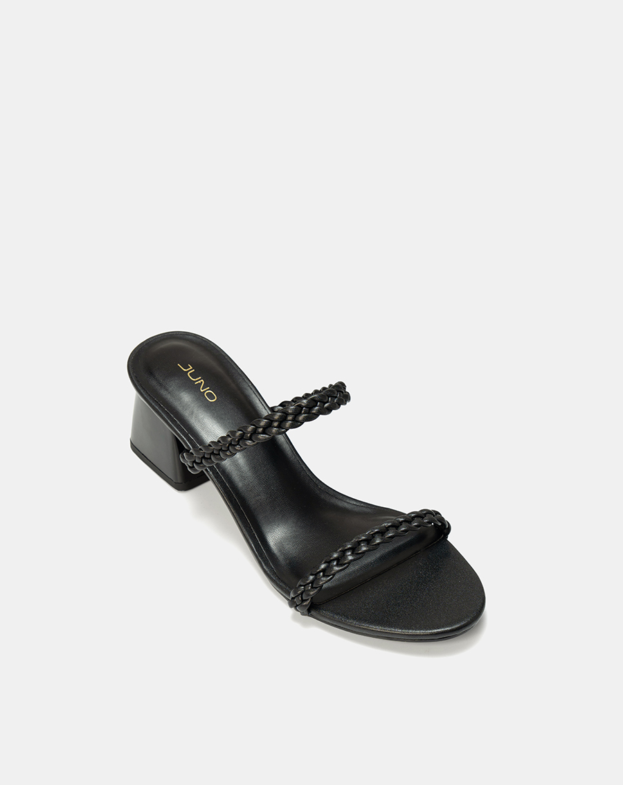 Giày Sandal Gót Vuông Quai Thắt - Image 6