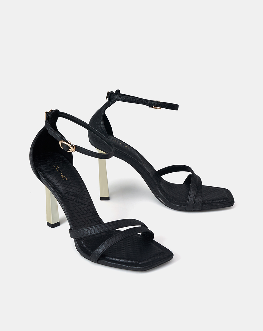 Giày Sandal Gót Thanh Phối Khoá Jn - Image 7