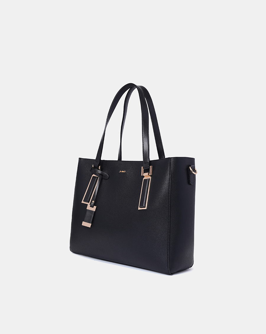 Túi Xách Lớn Tote Lớn Gắn Charm Trang Trí - Image 6