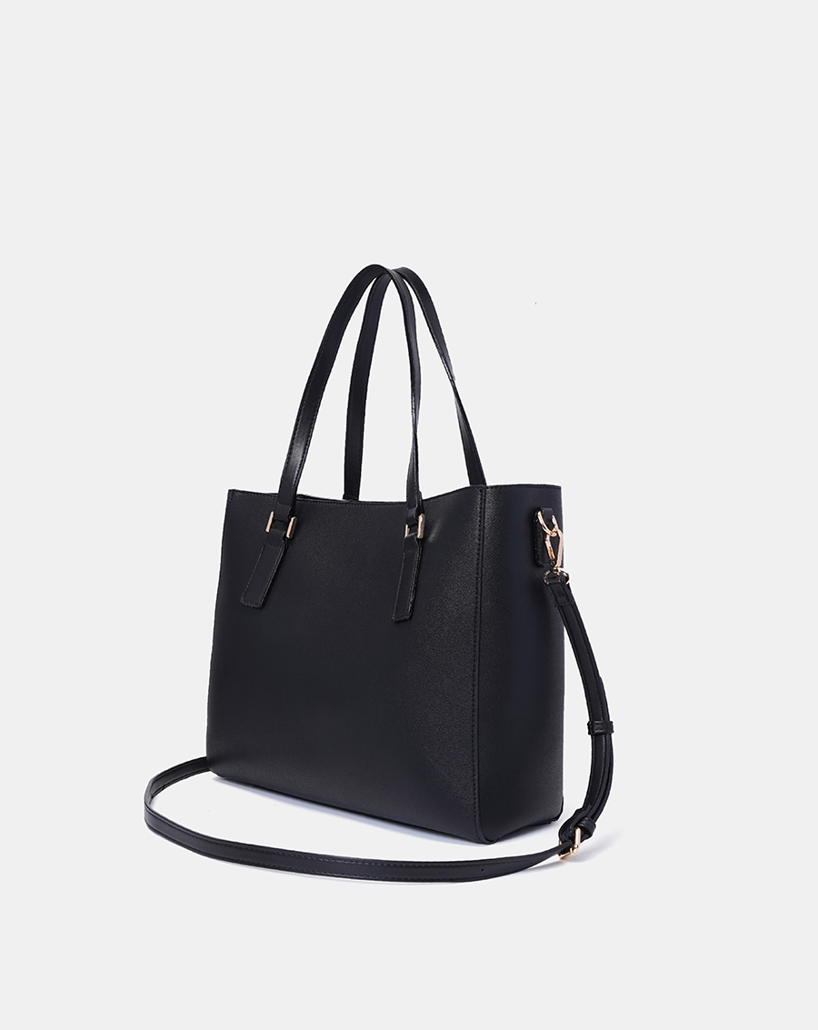 Túi Xách Lớn Tote Lớn Gắn Charm Trang Trí - Image 7