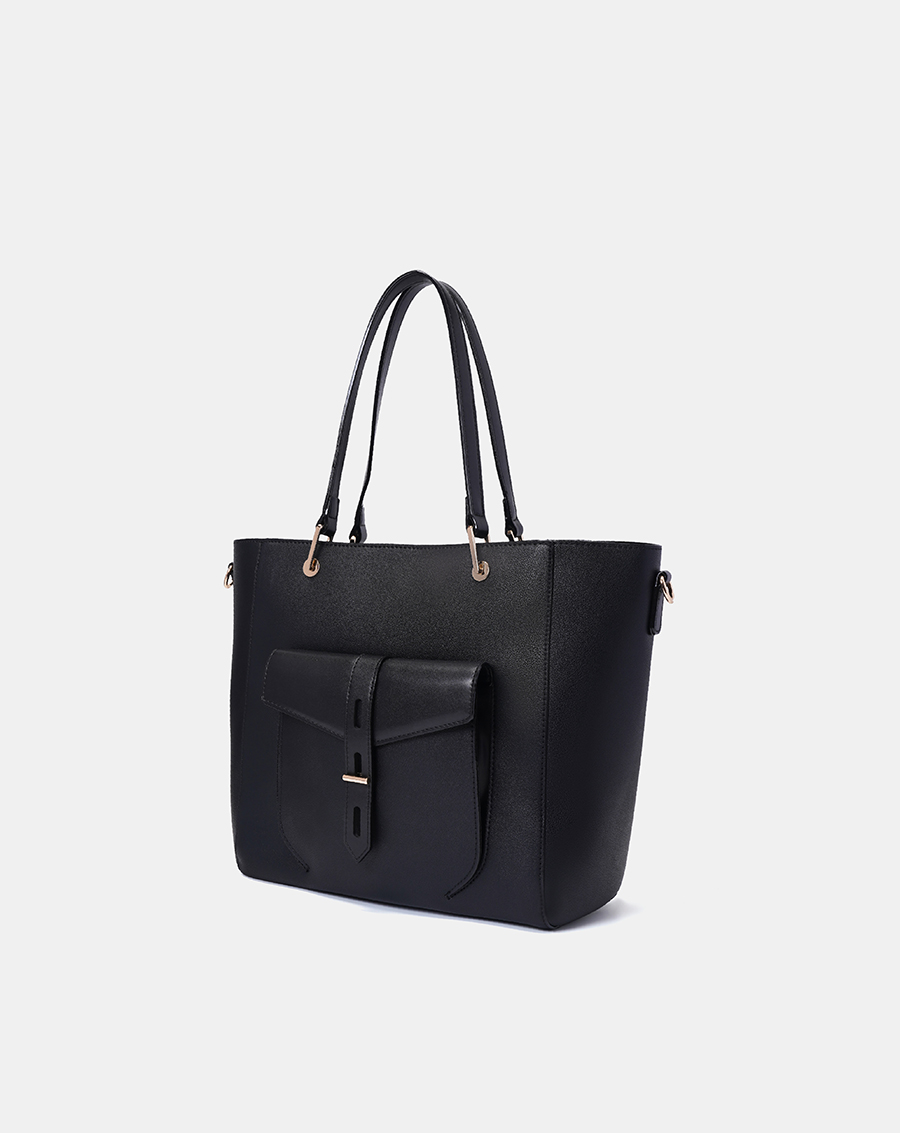 Túi Xách Lớn Tote Lớn Phối Ngăn Trang Trí - Image 6