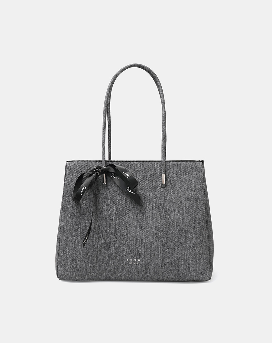 Túi Xách Lớn Tote Lớn Trang Trí Nơ Ruy Băng - Image 2