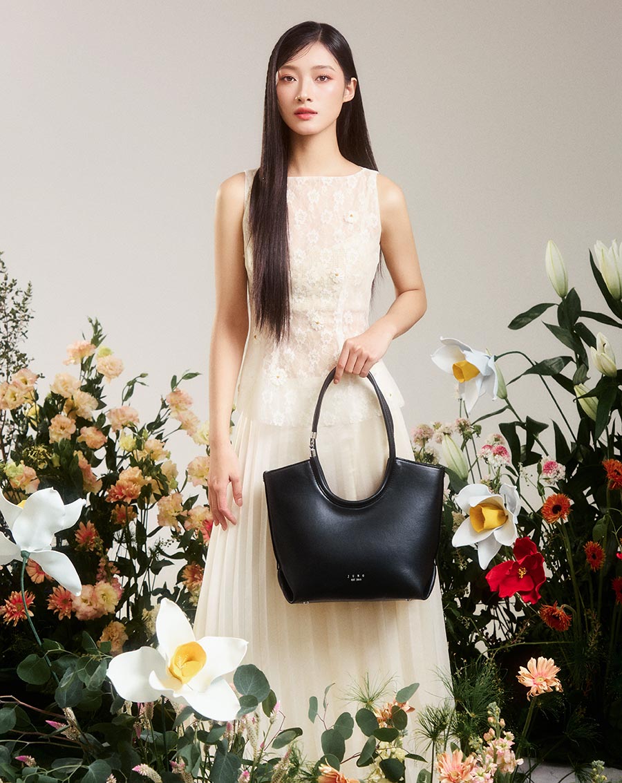Túi Xách Lớn Tote Bag Tay Cầm Dạng Ống - Image 2
