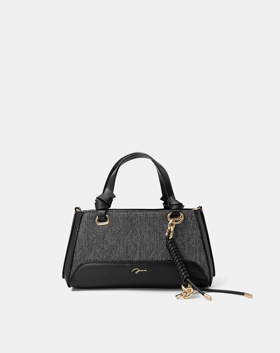 Túi Xách Nhỏ Top Handle Phối Charm - Image 1