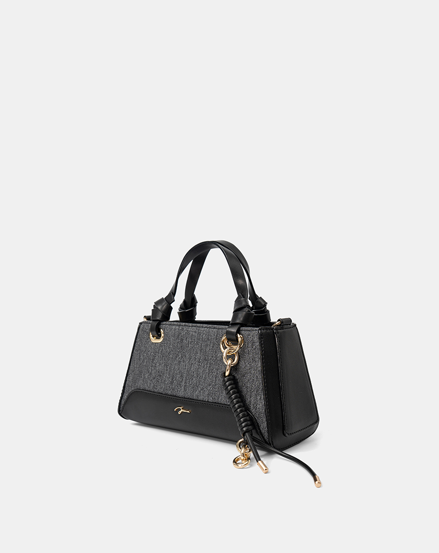 Túi Xách Nhỏ Top Handle Phối Charm - Image 6