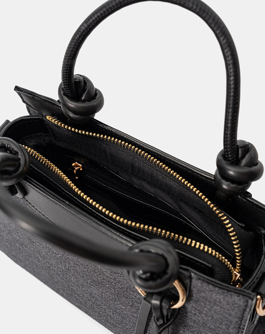 Túi Xách Nhỏ Tay Cầm Xoắn Phối Charm - Image 8