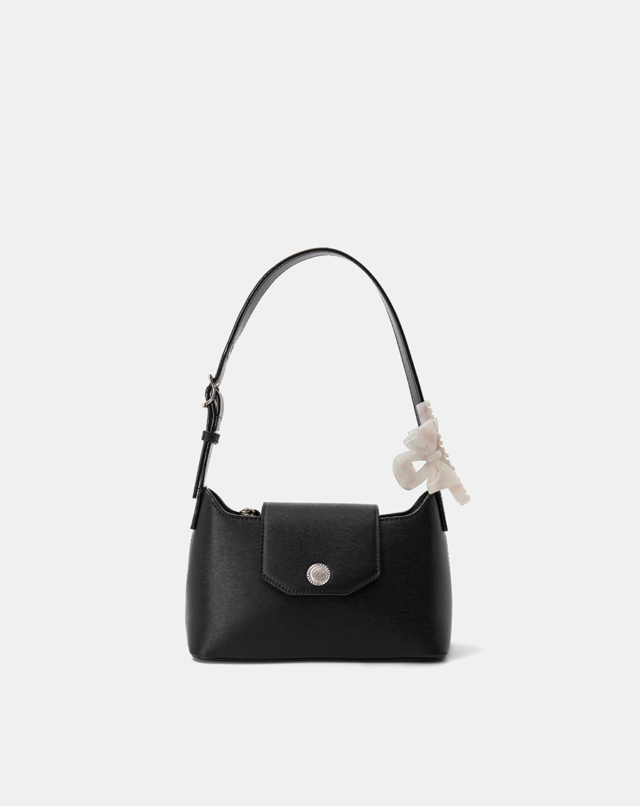 Túi Xách Nhỏ Đeo Vai Phối Kẹp Tóc Trang Trí - Image 1