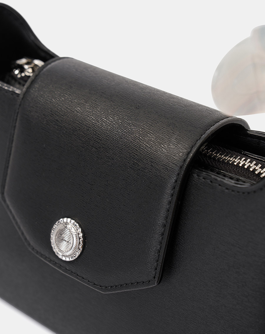 Túi Xách Nhỏ Đeo Vai Phối Kẹp Tóc Trang Trí - Image 5