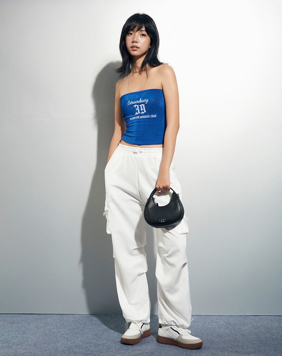 Túi Xách Nhỏ Tay Cầm Trang Trí Khoá - Image 3