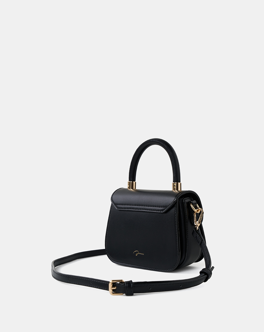 Túi Xách Nhỏ Top Handle Phối Khoá Xoay Trang Trí - Image 7