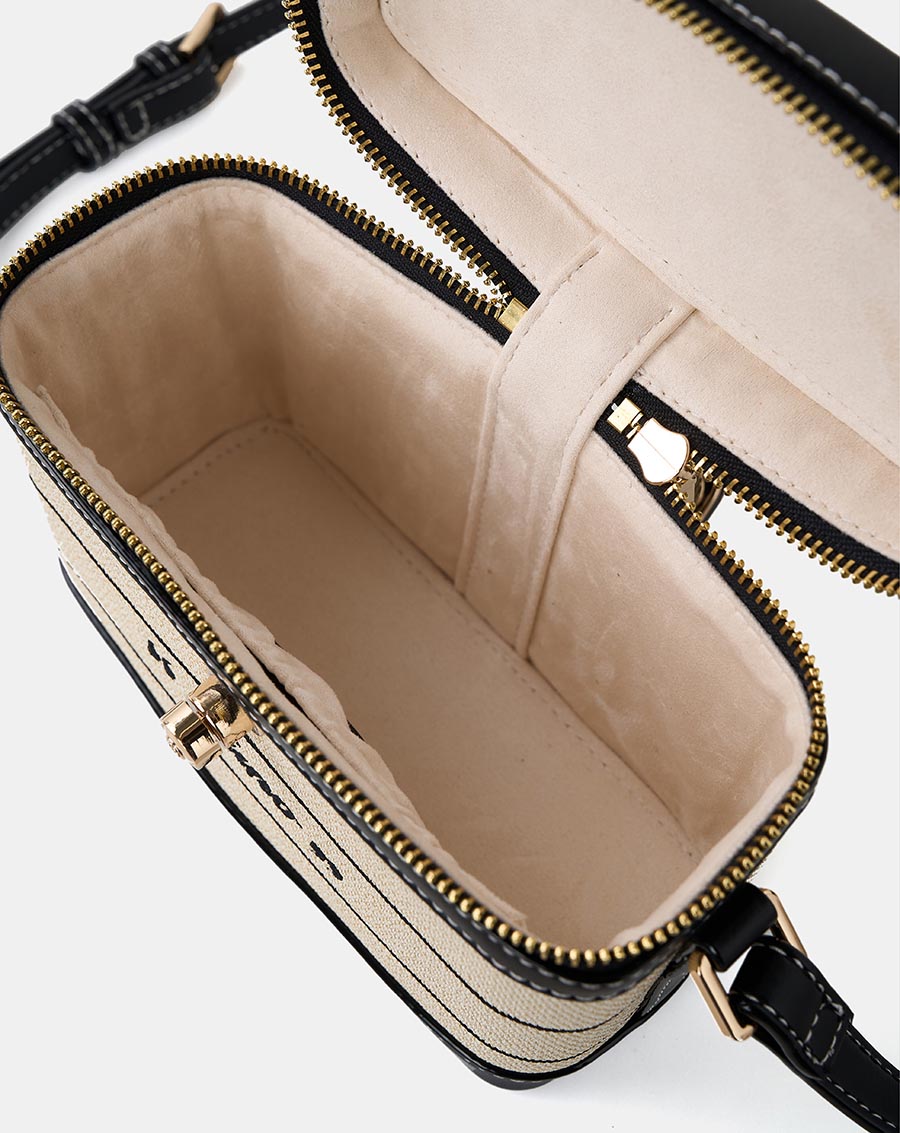 Túi Xách Nhỏ Vanity Case Thêu Logo Juno - Image 8