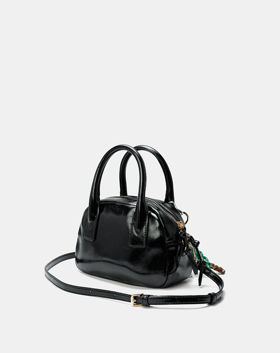 Túi Xách Nhỏ Form Bowling Phối Charm - Image 7