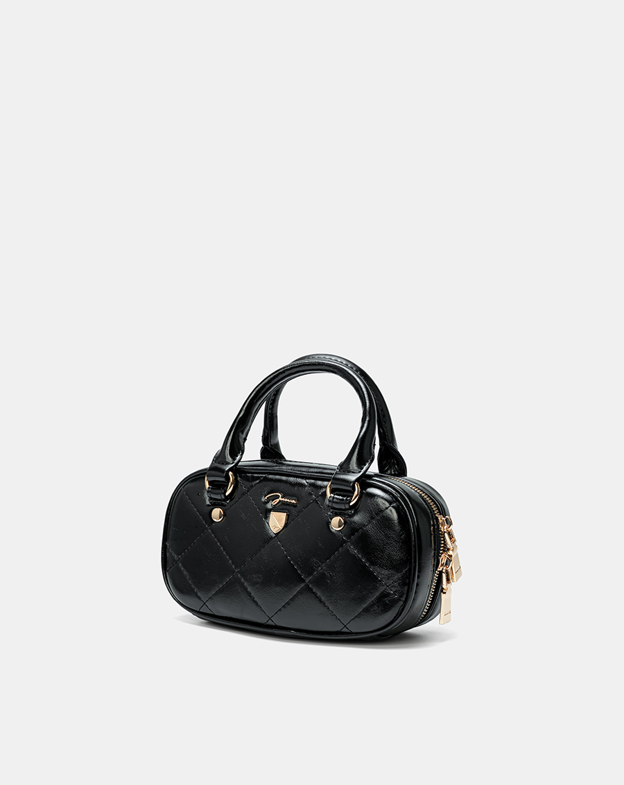 Túi Xách Nhỏ Bowling Top Handle Phối Khoá Trang Trí - Image 6