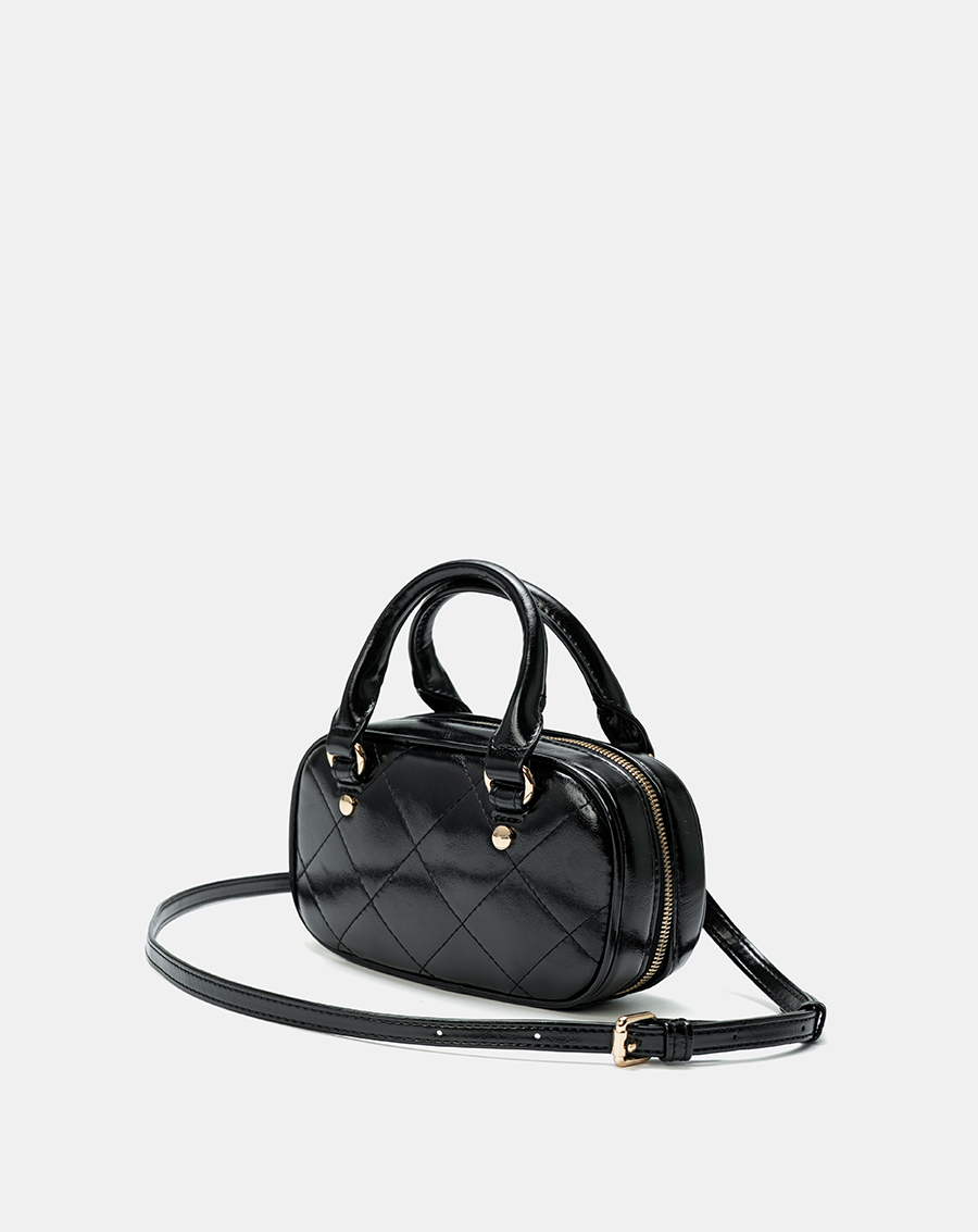 Túi Xách Nhỏ Bowling Top Handle Phối Khoá Trang Trí - Image 7