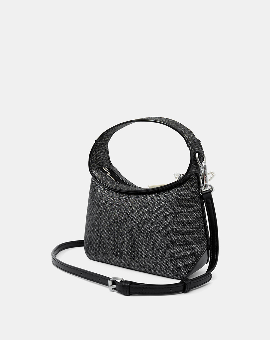 Túi Xách Nhỏ Top Handle Trang Trí Charm Nơ - Image 7