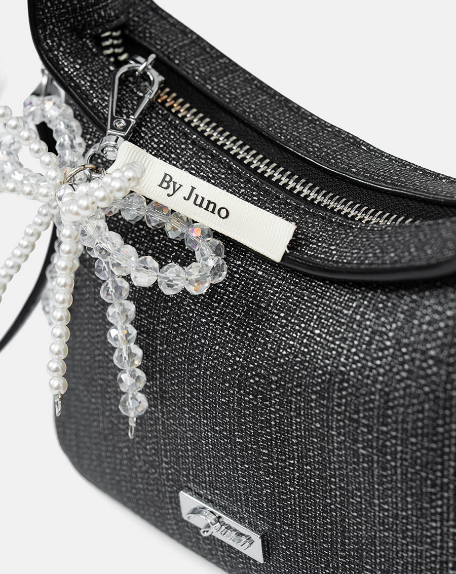 Túi Xách Nhỏ Top Handle Trang Trí Charm Nơ - Image 5