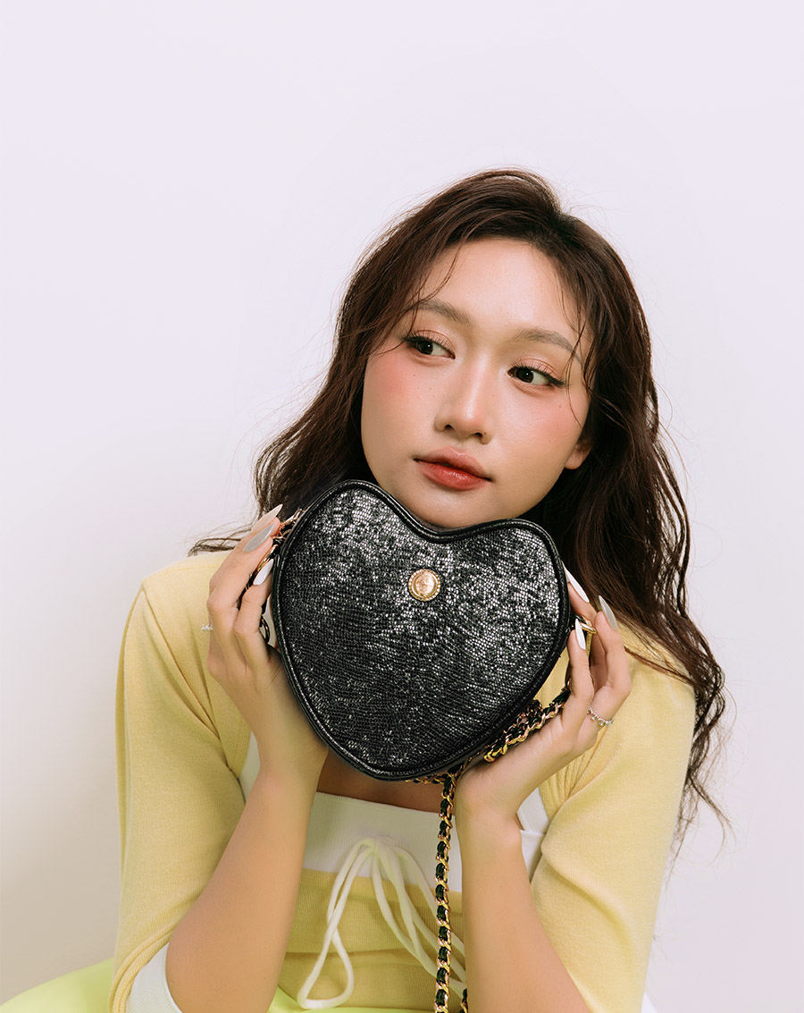 Túi Xách Nhỏ Heart Shaped Ivy - Image 2