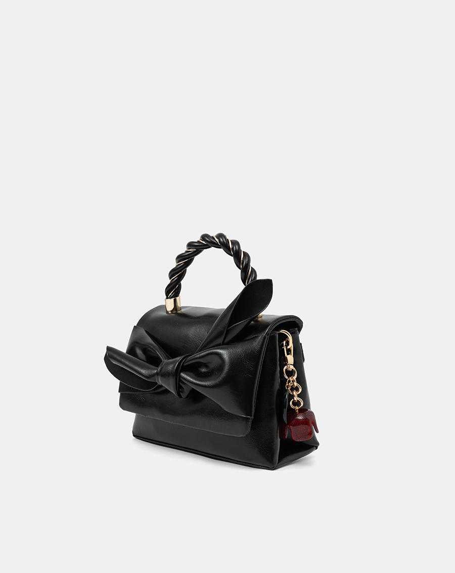 Túi Xách Nhỏ Top Handle Thắt Nơ Cách Điệu - Image 6