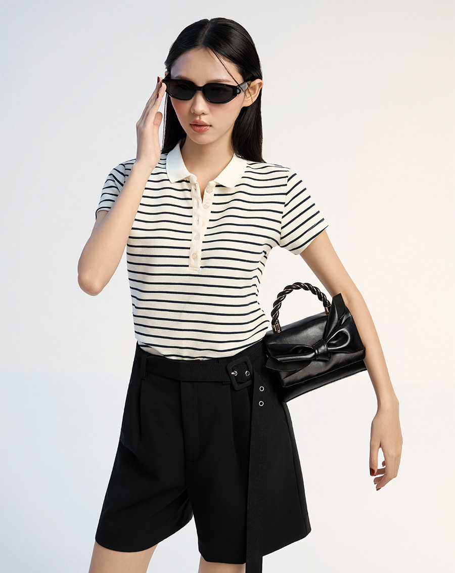 Túi Xách Nhỏ Top Handle Thắt Nơ Cách Điệu - Image 2