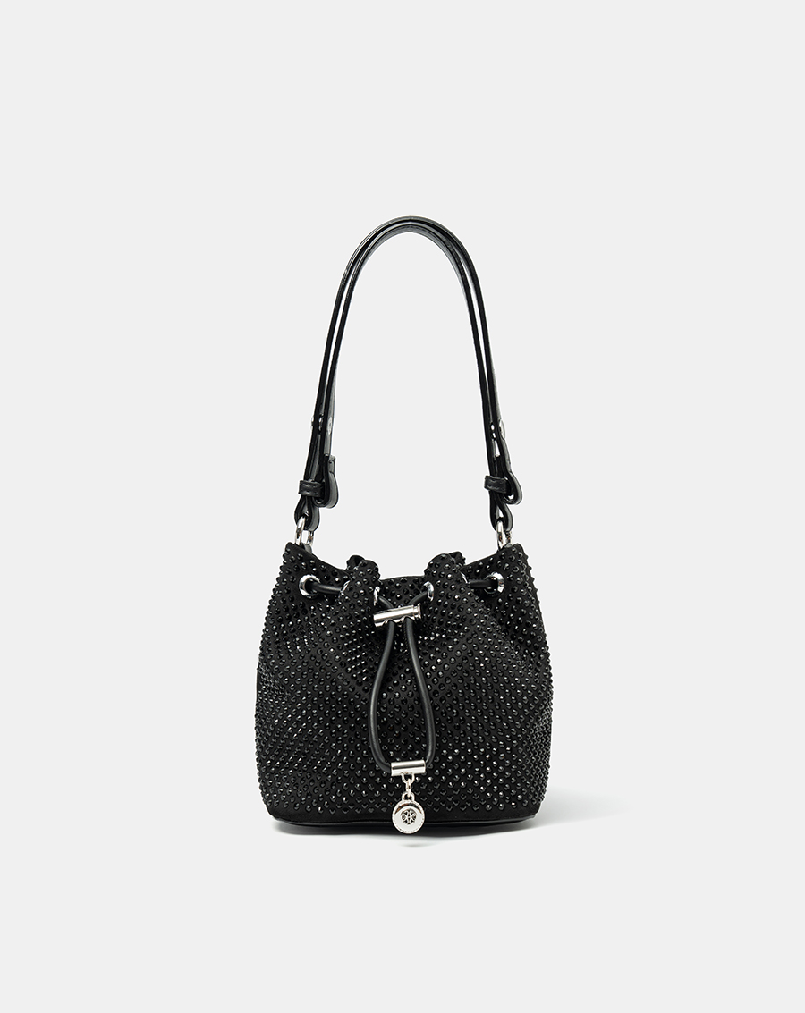 Túi Xách Nhỏ Bucket Đính Hạt Glamorous - Image 2