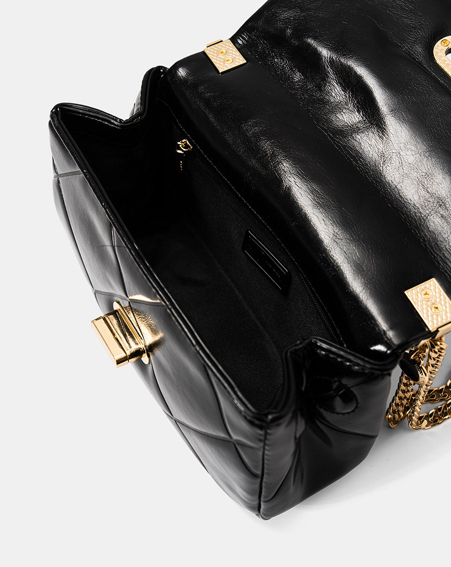 Túi Xách Nhỏ Nắp Gập Trang Trí Khoá - Image 8