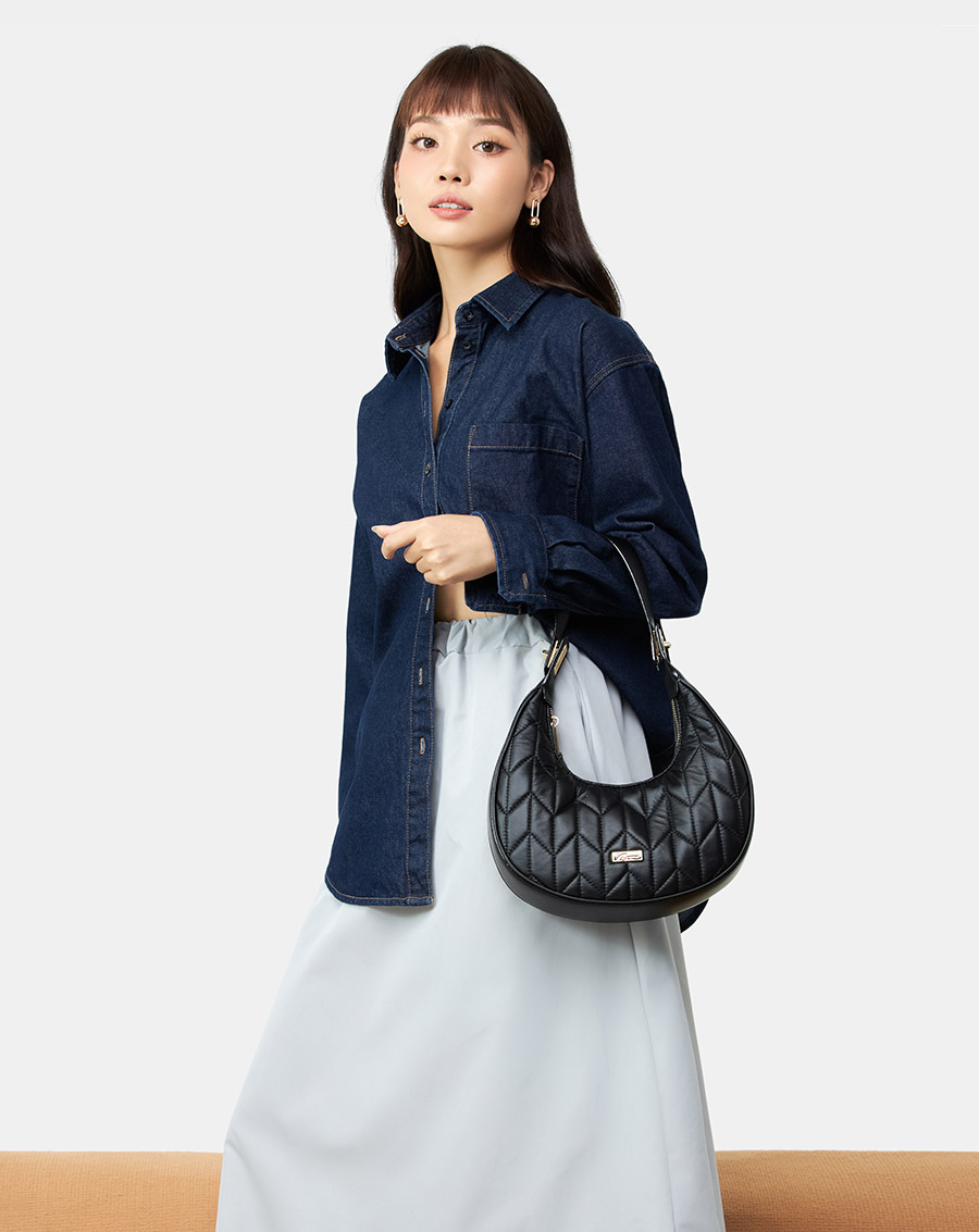 Túi Xách Trung Hobo Cozy - Image 3